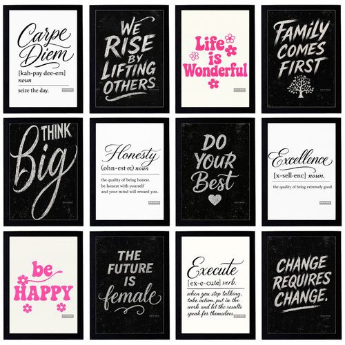 Motivational vinyl fridge - motivational,