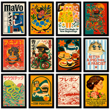 World Culture Vinyl Fridge