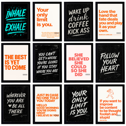 Motivational vinyl fridge - motivational,