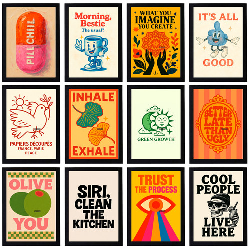 Motivational vinyl fridge - motivational,